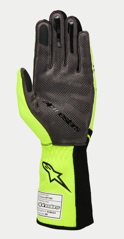 Alpinestars Tech 1-KX V4 fluorescent yellow/black FIA karting