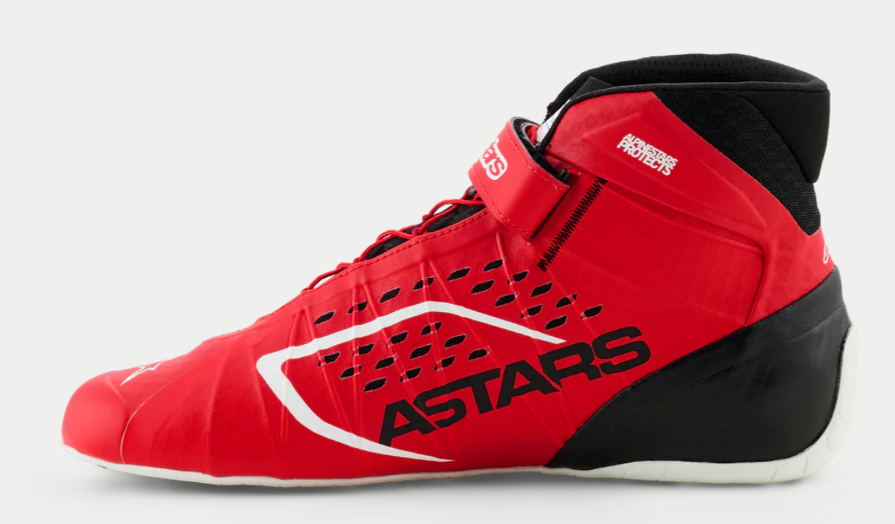 Παπούτσια καρτ Alpinestars KX V3 FIA κόκκινο/μαύρο