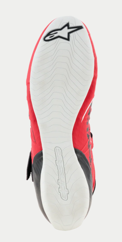 Παπούτσια καρτ Alpinestars KX V3 FIA κόκκινο/μαύρο