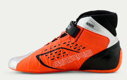 Alpinestars KX V3 FIA approved kart shoes orange/silver