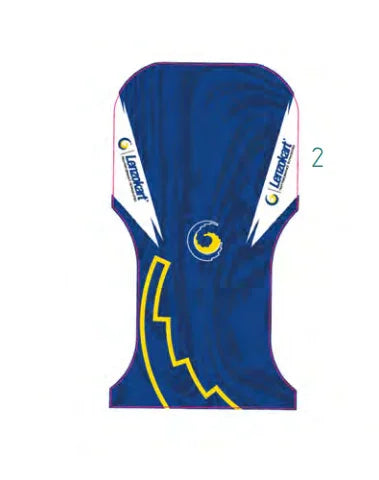 LenzoKart OK/OKJ/DD2 bodemplaat sticker - KartKings