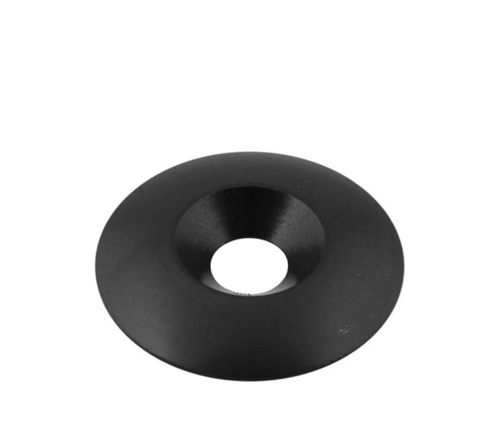 IPK aluminum countersunk ring m8 black