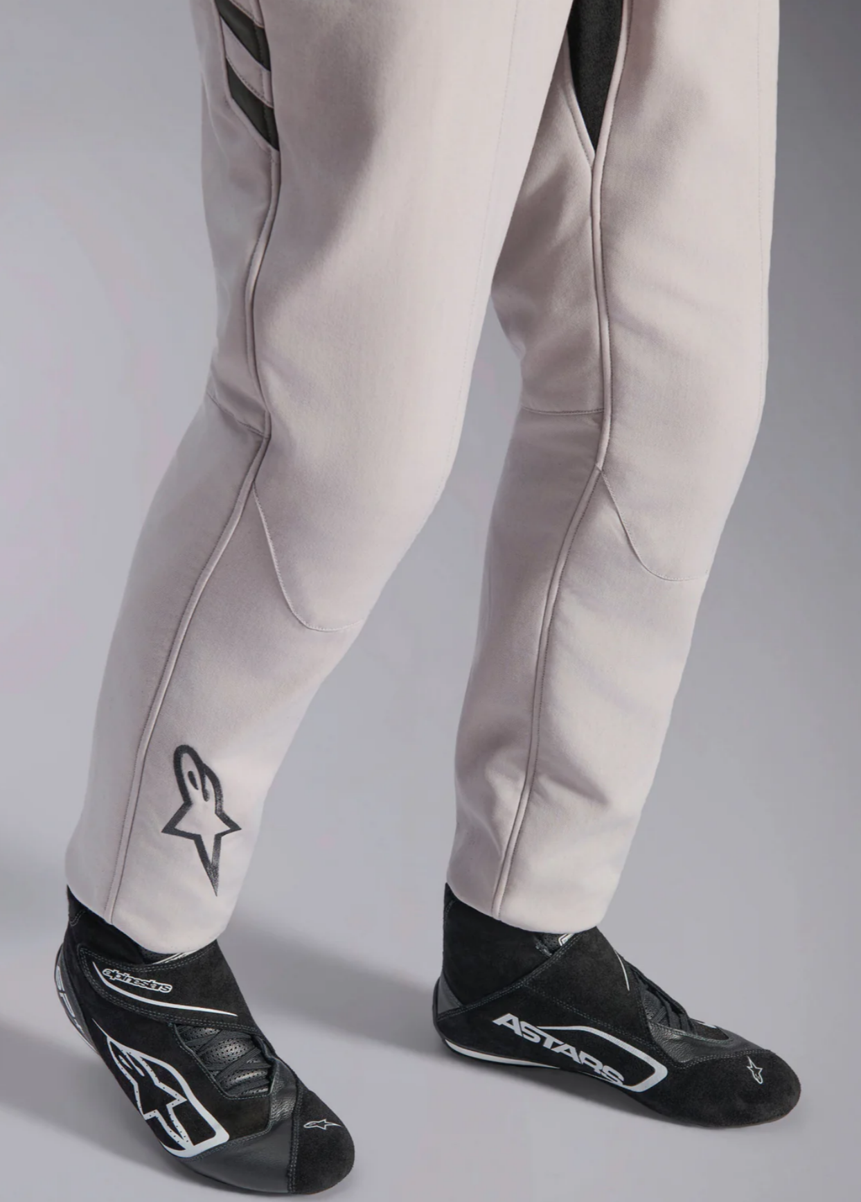 Alpinestars GP Race V3 FIA 8856-2018 / Zilver / Antraciet overall