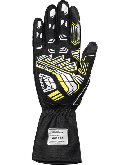 Sparco K -Arrow+ (FIA 8877-2022) Karthandschuesch Schwaarz / Giel
