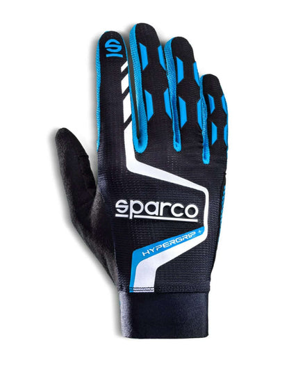 Sparco sim racing handsker hypergrip sort/blå