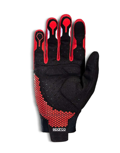 Sparco Hypergrip+ sim racinghandsker sort/rød