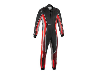 Kart Sparco Superleggera, matrícula geral FIA 8877-2022, preto/vermelho
