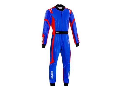 Macacão Sparco Thunder Advanced Azul/Vermelho