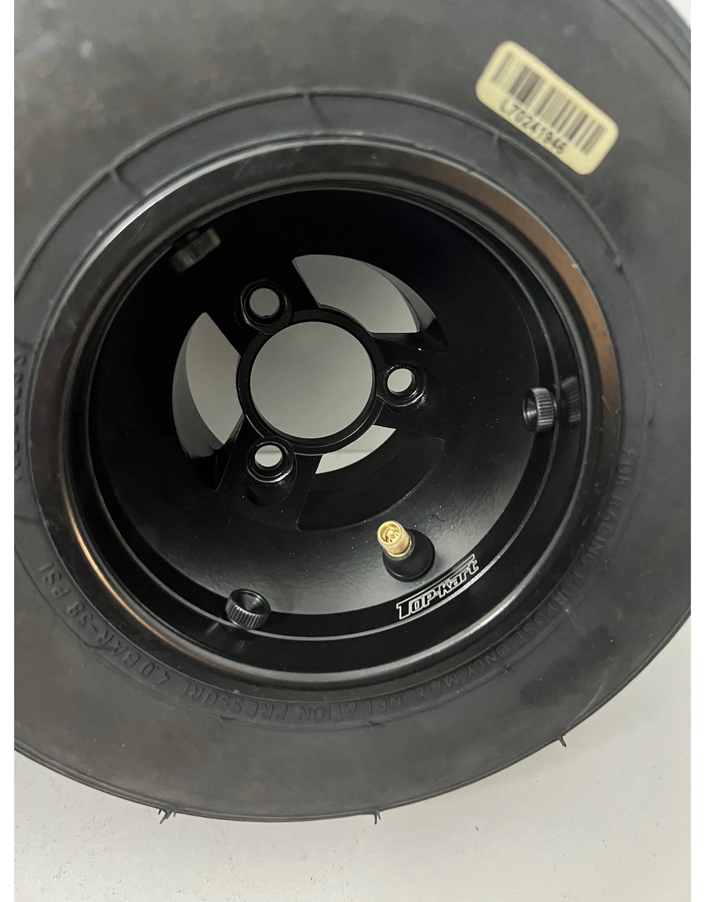 Top Kart front rims 130MM with Le cont option tires on them