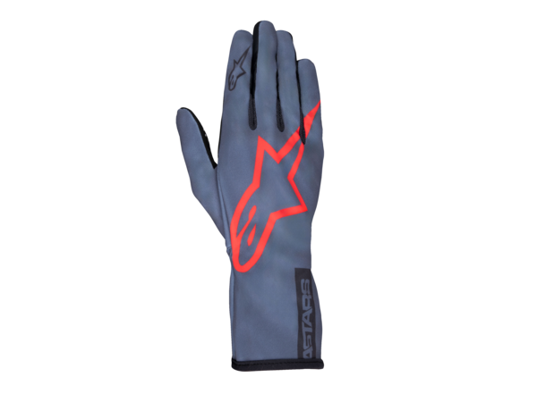 Alpinestars Tech 1-K V2 Pure gloves asphalt / red / charcoal