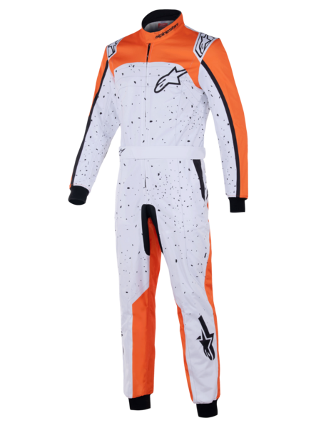 Alpinestars KMX-9 V3 Graphic 6 White/Orange/Black