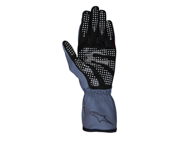 Alpinestars Tech 1-K V2 Pure gloves asphalt / red / charcoal