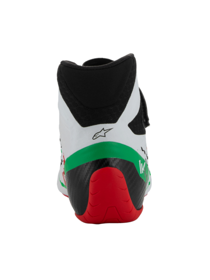 Alpinestars KX V3 Fia approved kart shoes White / green / red