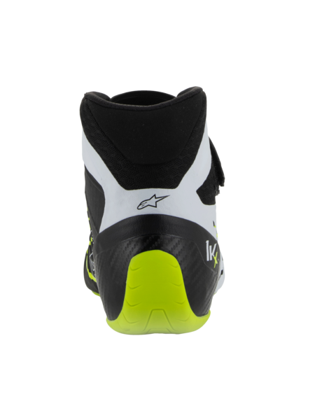 Alpinestars KX V3 FIA-hyväksytyt kartingkengät musta/valkoinen/fluoresoiva keltainen