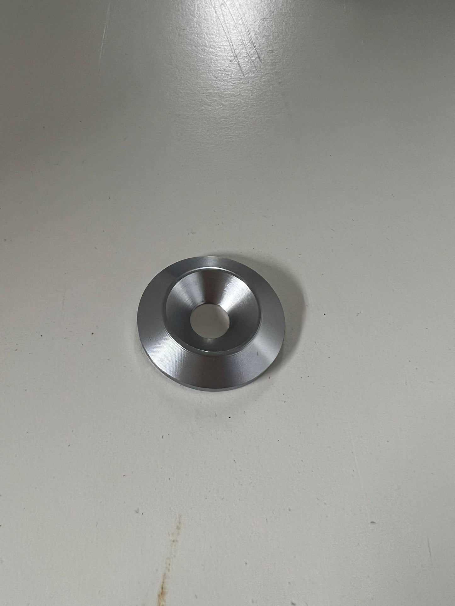 LenzoKart Countersunk ring aluminum M8 silver