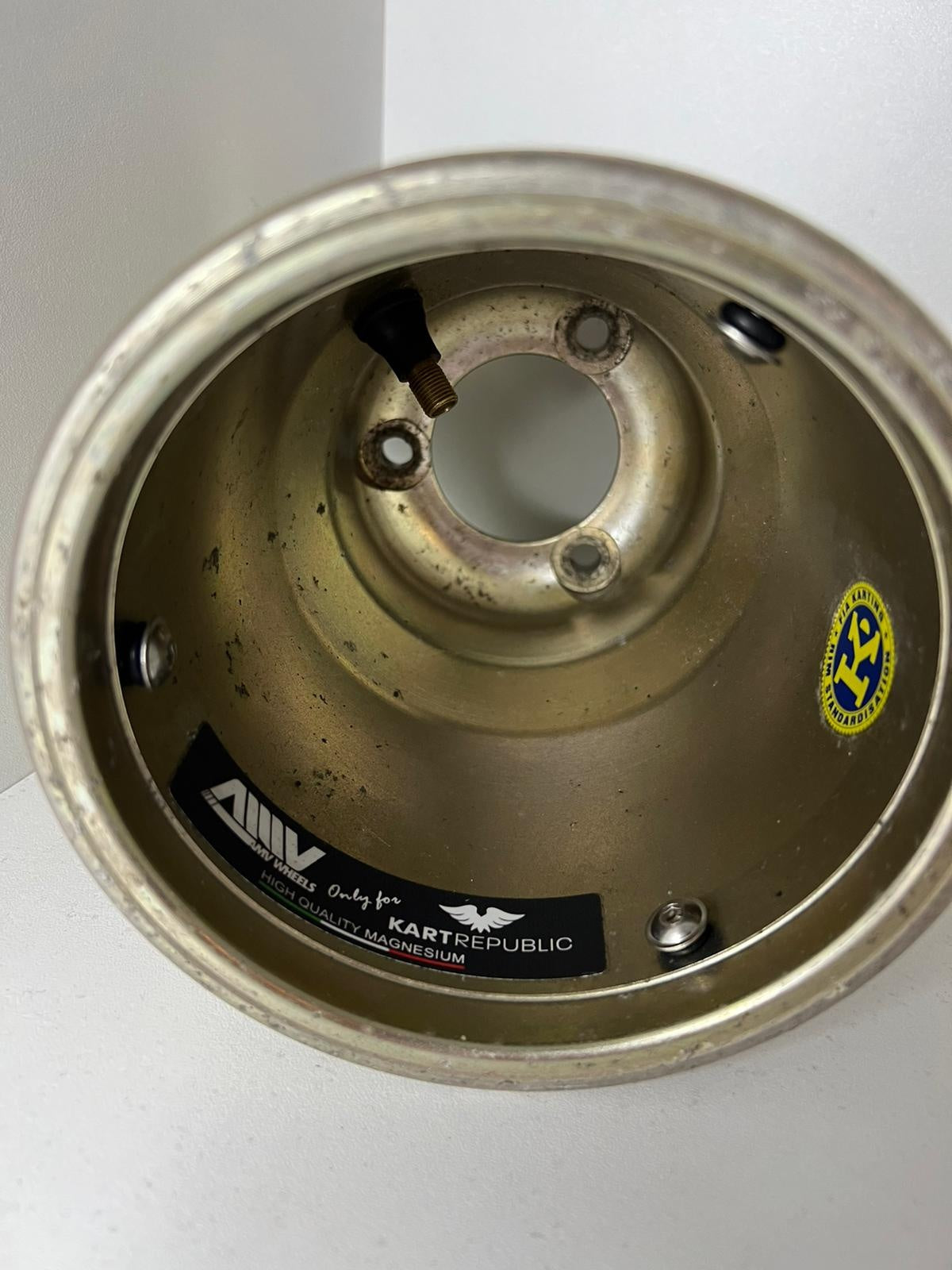 Used Kart Republic magnesium rear rim 212MM