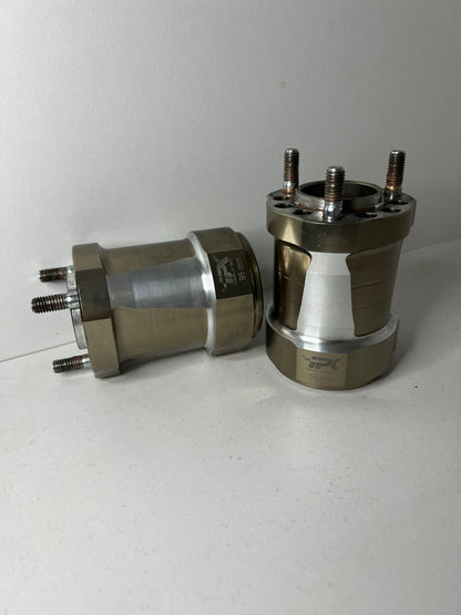 Used IPK Aluminum wheel hub set 50 x 95MM