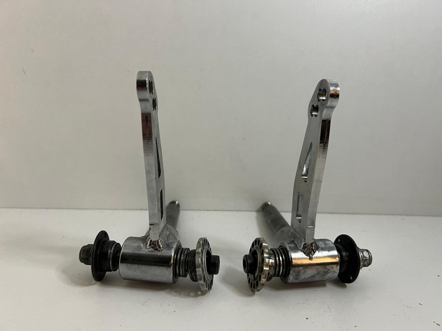 Used EKS Mini kart axle set with eccentric sets