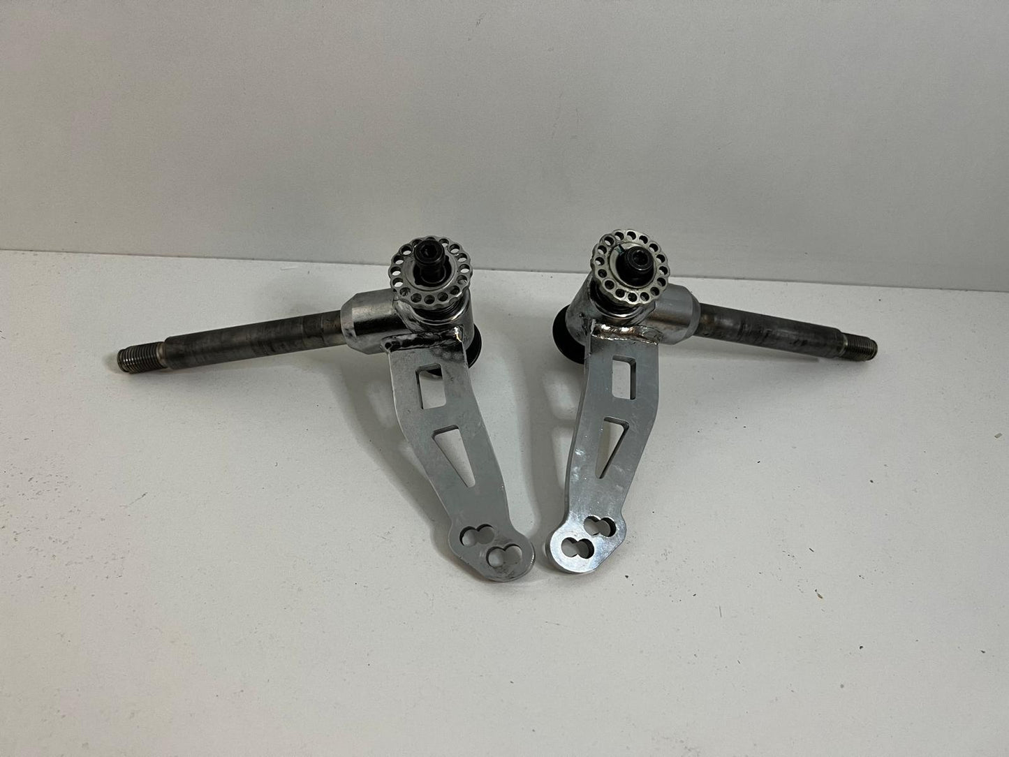 Used EKS Mini kart axle set with eccentric sets