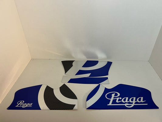 Praga KG MK20 front bumper sticker